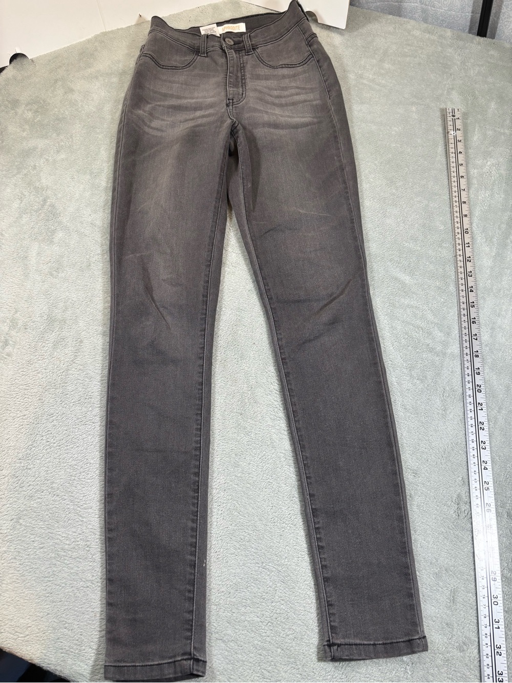 Aphrodite Grey Washed High-Rise Skinny Jeans
